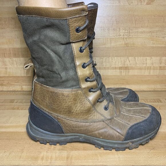 Land's End Insulated Rubber Winter Boots Lined 8D - Picture 2 of 6